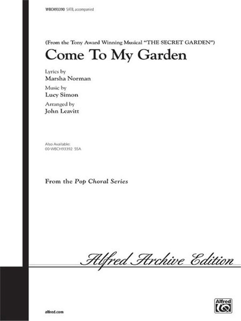 Come to My Garden from The Secret Garden